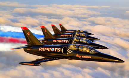 The Patriots Jet DemonstrationTeam