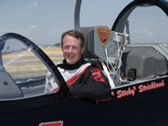 Slot pilot Paul “Sticky” Strickland