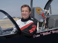Lead pilot Dean "Wilbur" Wright